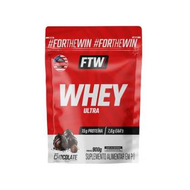 Imagem de Whey Protein Concentrado FTW Ultra Chocolate 900g, Chocolate, 900g