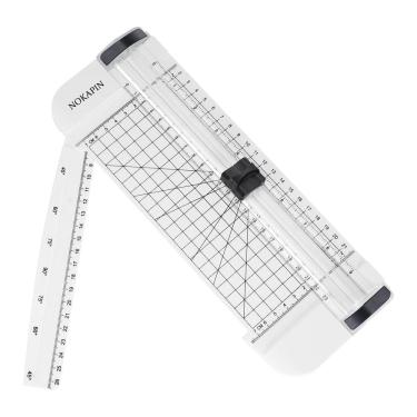 Imagem de Cortador de papel NOKAPIN, aparador portátil de 30 cm com régua preta