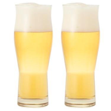 Imagem de Caneca de vidro para cerveja Toyo Sasaki, âmbar 360 ml