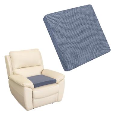 Imagem de GOSTADY Almofadas reclináveis para assento de espuma longa sentada camada macia tufada para idosos, cadeira reclinável, travesseiro de chão, cadeira de escritório, carro, sem pressão nas coxas, 50 x