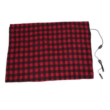 Imagem de Cobertor aquecido arremesso de algodão macio de algodão macio para o escritório em casa quente aconchegante e confortável para a pele portátil eficiente em termos de energia