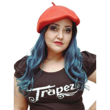 Imagem de Boina Francesa Beret Retrô Vintage Feminina - Trapézia Moda Alternativ