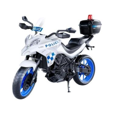Imagem de Moto de Brinquedo Polícia Multi Motors Police - Roda livre Roma Jensen