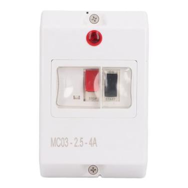 Imagem de Disjuntor do motor IP55 Interruptor de protetor de motor à prova d'água com luz de sinal 2.5 4A 230 240V 400 415V 500V 690V para motores industriais e equipamentos elétricos