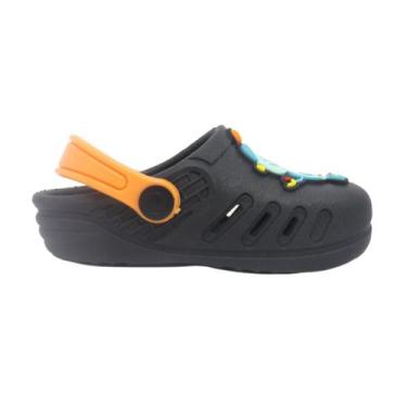 Imagem de Babuche Infantil Menino Robô Leve Confortável Anatômico Antiderrapante