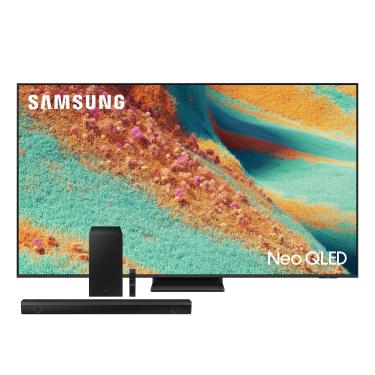 Imagem de Conjunto Smart TV 65” 4K Samsung Neo QLED QN65QN85FAGXZD + Soundbar Samsung HW-Q600C 360W Bluetooth Dolby Atmos 