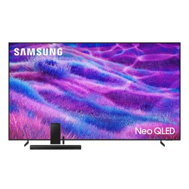 Imagem de Conjunto Smart TV 100" 4K Samsung Neo QLED 4K QN100QN80FGXZD + Soundbar Samsung HW-Q600C 360W Bluetooth Dolby Atmos 