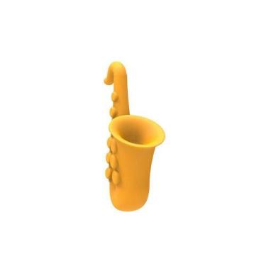Imagem de Suporte De Colher Ou Tampa De Panela Saxofone Amarelo - YAAY
