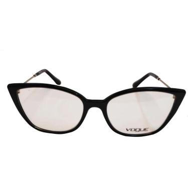 Imagem de Armação Vogue Rx Vo5249-L W44 Tamanho 52 Vo 5249 L Preto