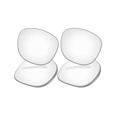 Imagem de Vonxyz Lentes de reposição para óculos inteligentes Ray-Ban Meta Wayfarer RW4008 53 mm - 2 pares transparentes de alta intensidade