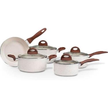 Imagem de Conjunto Panelas 5 Peças Smart Plus Brinox, Vanilla