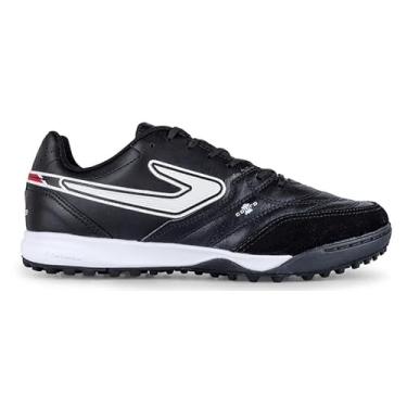 Imagem de Chuteira Topper Maestro Pro V Scty Preto/Branco/Vermelho,36