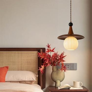 Imagem de Luminária pendente contemporânea de LED para restaurante, bar, balcão, café, quarto, escritório, quarto de hotel, lavabo, corredor e escada (1 lâmpada)