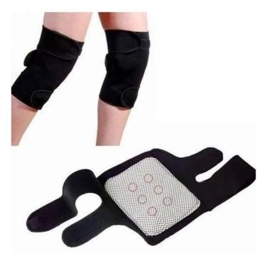 Imagem de 2X Joelheira Hot Shapers Ajustável Tensor Esportes Joelho