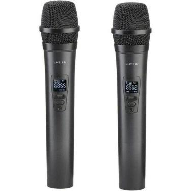 Imagem de Microfone Sem Fio Duplo Vokal Vlr5-02 Plus