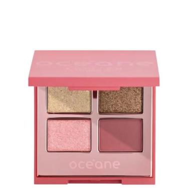 Imagem de Paleta de Sombras 4 Eyeshadow Glossy Oceane Edition 4,5g