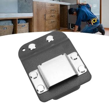 Imagem de Porta-ferramentas de aço inoxidável, suporte de fita métrica portátil com design antiderrapante, coldre de nylon para encanadores, eletricistas, carpinteiros