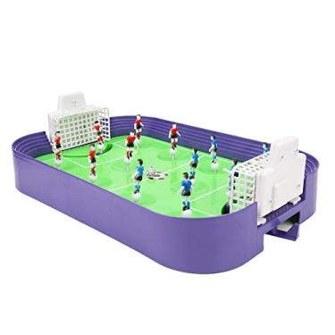 Imagem de Cryfokt Jogo de Tabuleiro de Futebol de Mesa Brinquedo de Tiro de Mesa de Futebol Durável para Crianças Desenvolvimento de Saúde Mental Física 38,5x24,5x10,5 Cm Material Ecológico Crianças Acima de