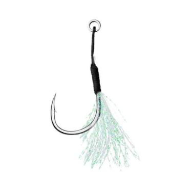 Imagem de Anzol De Pesca Em Aço Carbono De Alta Qualidade Com Anel Para Pesca Co