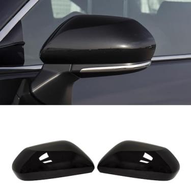 Imagem de XPHAZZ Capa de espelho lateral compatível com Toyota (Camry 2018-2025, estilo OEM - preto brilhante)
