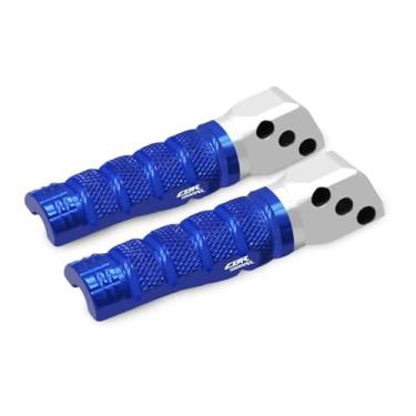 Imagem de Anti-derrapante Pedaleira traseira para pedal de passageiro, para cbr600rr 2003-2016 cbr1000rr 2004-2023(Blue CBR1000RR)