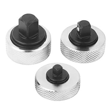 Imagem de Chiffonade Conjunto de 3 peças de catraca de dedo, acionamento de 1/4 3/8 1/5.1 cm – Chave de polegar compacta de 38 mm, chave de catraca reversível para espaços apertados