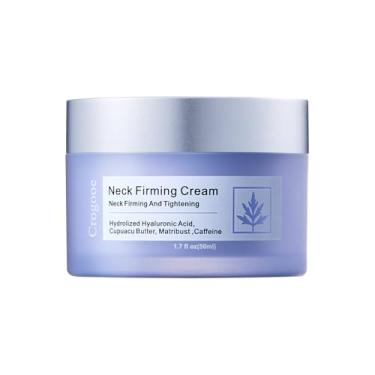 Imagem de Creme firmador de pescoço atualizado 2025: [antienvelhecimento] [altamente hidratante] cremes de pescoço para aperto e firmeza para levantamento de pescoço, redução de rugas, flacidez da pele para