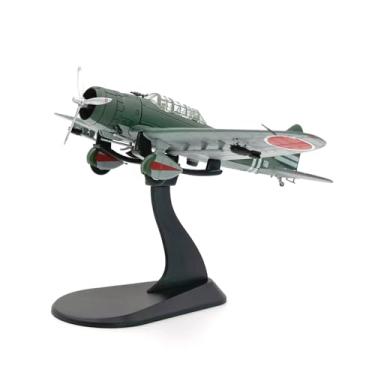 Imagem de 1:72 Simulação Segunda Guerra Mundial Japonesa Marinha Tipo 99 Modelo de Avião de Aeronave de Liga
