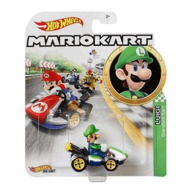 Imagem de Hot Wheels Mario KART Luigi Mattel GBG25