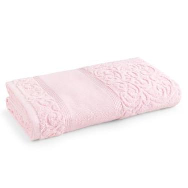 Imagem de Toalha de rosto Para Bordar Melina II Karsten, Rosa Quartzo