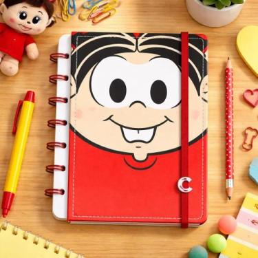 Imagem de Caderno Inteligente Grande Mônica Turma Mônica Caderno Disco Sistema I