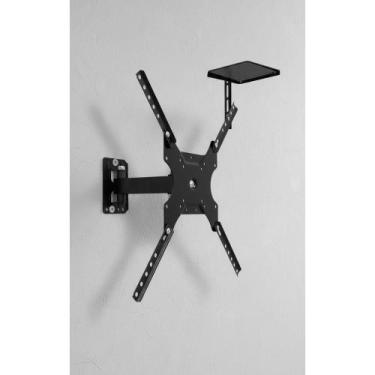 Imagem de Suporte TV Articulado 23-55" Preto 30kg Aço Carbono c/ Bande - Congrat