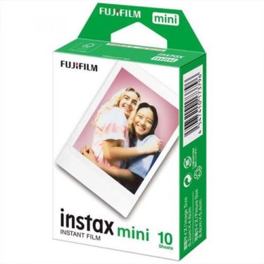 Imagem de Filme Instax Instantâneo Mini 10 fotos Branco Câmeras Papel Fotográfic