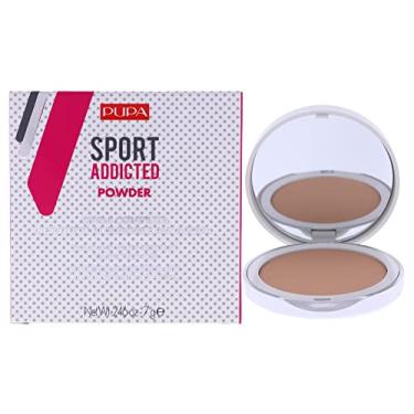Imagem de Sport Addicted Sweat and Waterproof Compact Powder - 003 Warm Beige Pupa Milano For Women 0.246 oz Powder