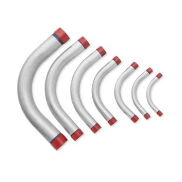 Imagem de Curva De Ferro Galvanizado A Fogo Rosca BSP NBR 5598 - GFC Tubos | 1.1/2" X 90°