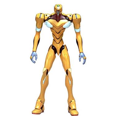 Imagem de Bandai Hobby Neon Genesis EVA 00 Prototype Yellow RePaint Action Figure in 'Launch Tube' Package