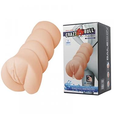 Imagem de Masturbador Formato Vagina Realística com Túnel Texturizado – CRAZY BULL