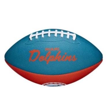 Imagem de Bola Futebol Americano Nfl Team Retro Wilson Miami Dolphins