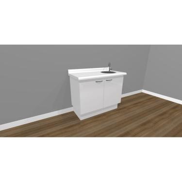 Imagem de Balcão Para Dentista Duplo Com Pia