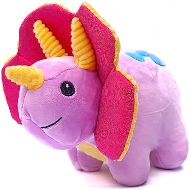 Imagem de Lindo Dinossauro de Pelucia Fizzy Toys Tricerátops