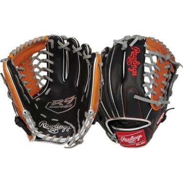 Imagem de Rawlings | Luva de beisebol contorno R9 | Modified Trap-Eze Web | 29,24 cm | Mão direita