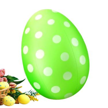 Imagem de FPGEAR Explodir ovo de Páscoa, ovo de Páscoa inflável gigante | Decorações de quintal infláveis de ovo de Páscoa de 16 polegadas/24 polegadas | Ovos fofos explodem decoração ao ar livre, ovo gigante