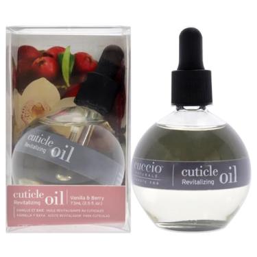 Imagem de Cuccio Óleo de cutícula Naturale – Hidratante revitalizante de baunilha e frutas vermelhas – Reparação de pele e unhas – Livre de parabenos e crueldade – 70 g