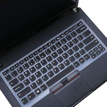 Imagem de Capa de teclado para Lenovo Thinkpad T14 Gen 2/1, E14 Gen 4/3/2, T14s Gen 3/2/1, L14 Gen 3/2, Thinkpad T490 T495 T480 T480S T470, ThinkPad P14s, X1 Carbon 8º/7º /6, Thinkpad X1 Extreme Gen 1 2 3