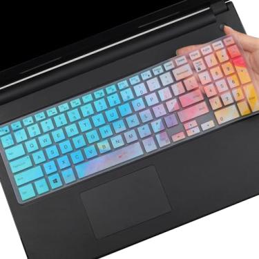Imagem de Capa de teclado para Dell Inspiron 15 3000 série 5000/Inspiron 17 série 3000/Insprion 17 7786/Dell G3 3500 3579 3590 3779/Dell G5 15 5500 5505 5587 5599 0/Dell G7 Série 7590 7790