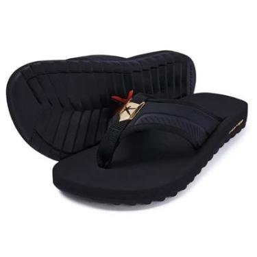 Imagem de Chinelo Kenner Kivah Slot Gold Masculino - Preto - 44-Masculino