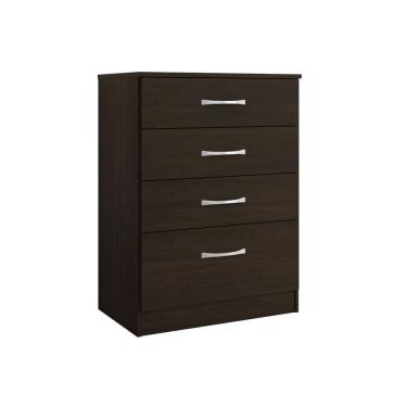 Imagem de Cômoda P/ Roupas Quarto Casal/Solteiro 4 Gavetas Astral