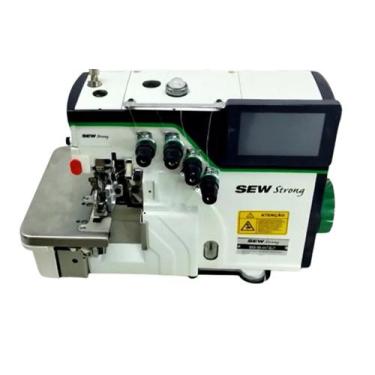 Imagem de Máquina De Costura Interlock Eletrônica 7000rpm,-220v - SEW STRONG, 22
