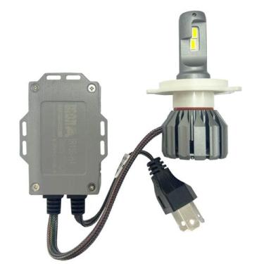 Imagem de Lampada Led Premium H4 Com Dissipador 6500k 15000 Lúmens - Iron