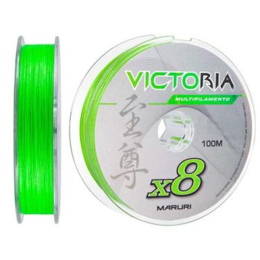Imagem de Linha de pesca Multifilamento VICTORIA 8X 100 Metros - Maruri, 0,40mm,
